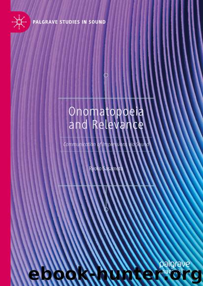 Onomatopoeia and Relevance by Ryoko Sasamoto