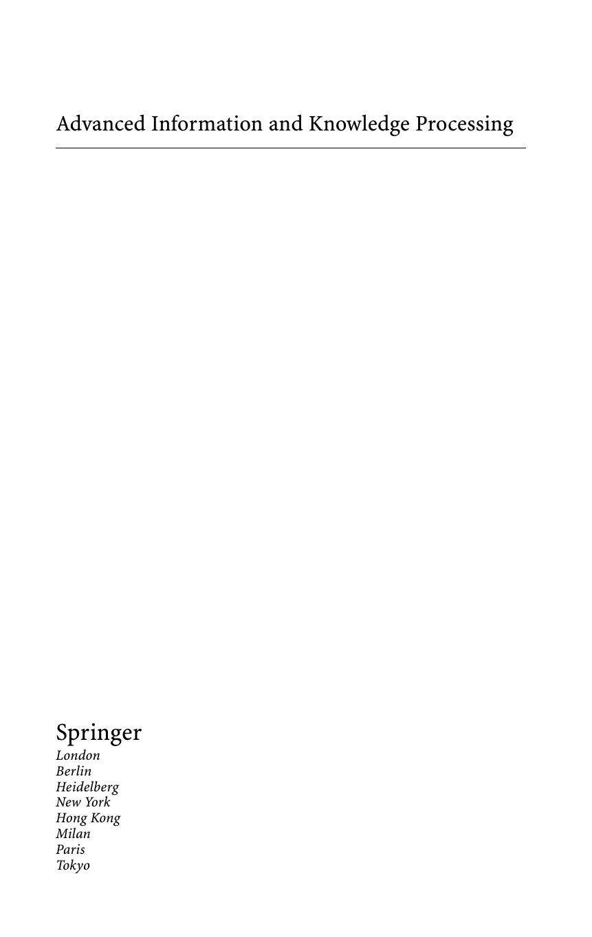 Ontological Engineering: with examples from the areas of Knowledge Management, e-Commerce and the Semantic Web. First Edition (Advanced Information and Knowledge Processing) by Asuncion Gomez-Perez Oscar Corcho Mariano Fernandez-Lopez