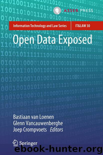 Open Data Exposed by Bastiaan van Loenen & Glenn Vancauwenberghe & Joep Crompvoets