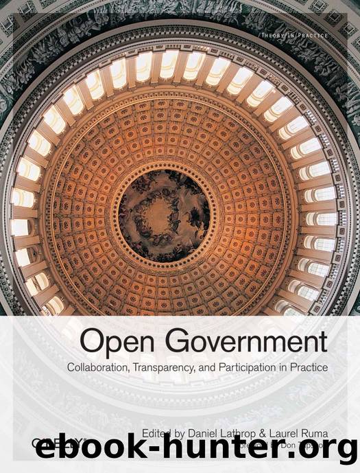 Open Government by Daniel Lathrop