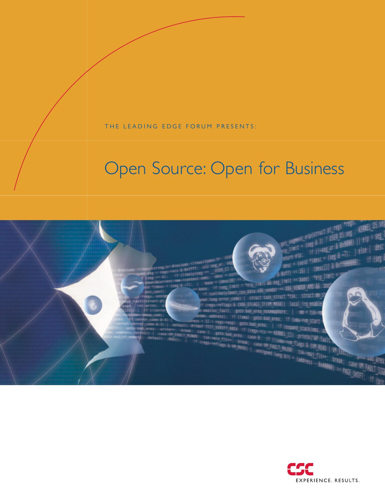 Open Source: Open for Business by Stefan Höhn Gabor Herr Paul Gustafson William Koff