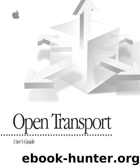 Open Transport Userâs Guide by Unknown
