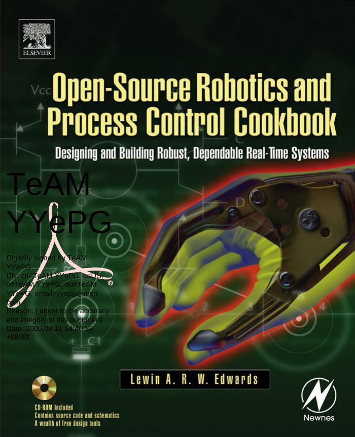 Open-Source Robotics and Process Control Cookbook by Lewin A.R.W. Edwards