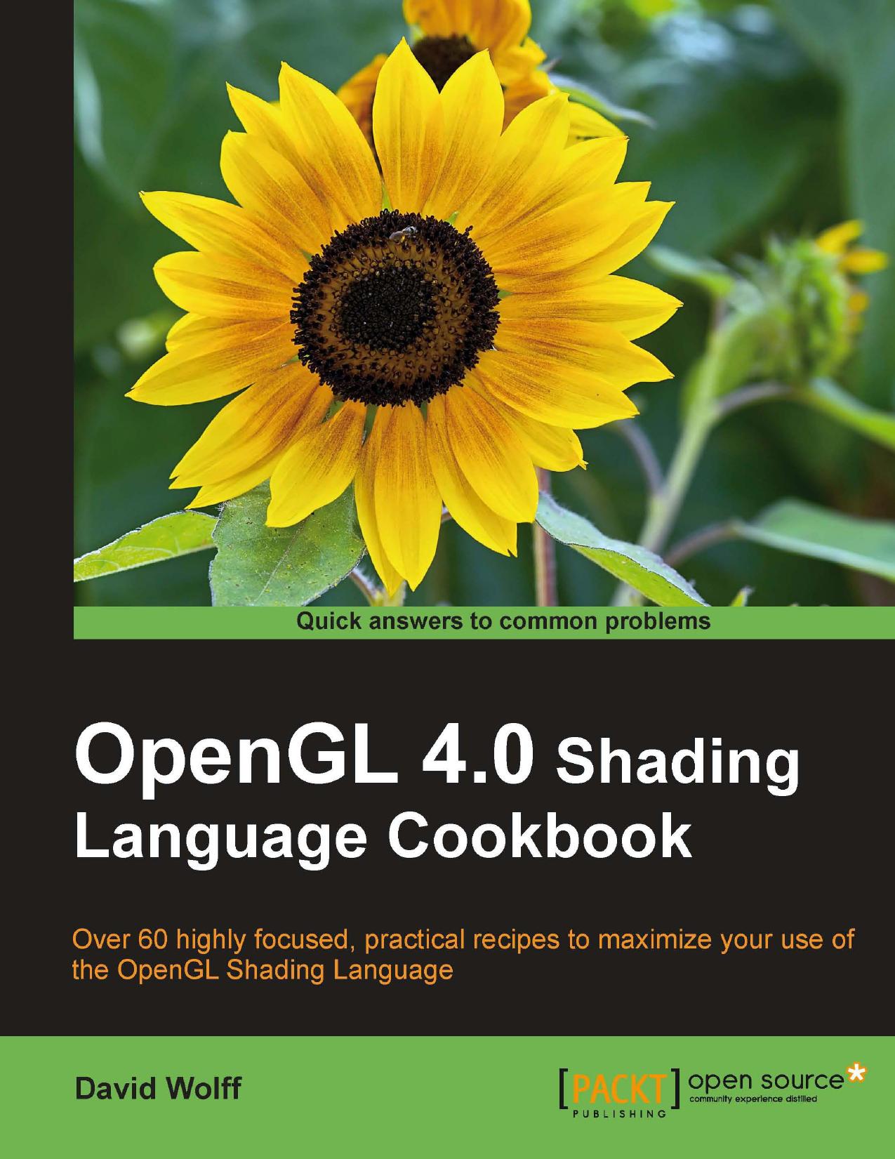 OpenGL 4.0 Shading Language Cookbook by David Wolff