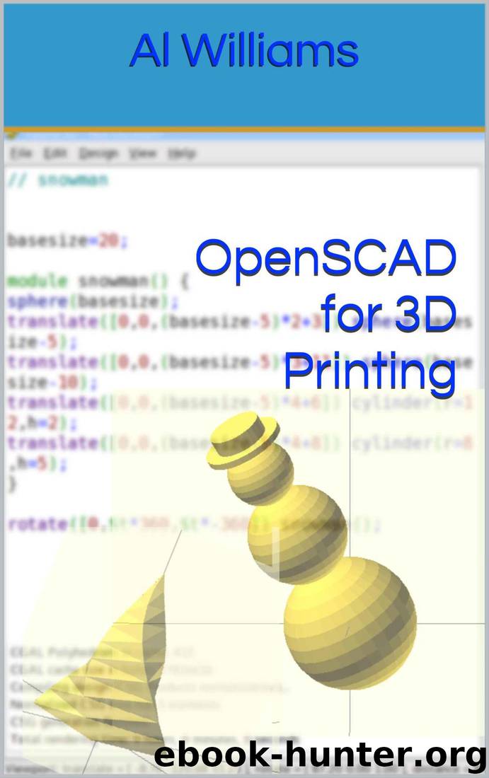 OpenSCAD for 3D Printing by Al Williams