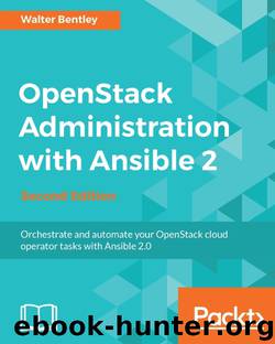 OpenStack Administration with Ansible 2 - Second Edition by Walter Bentley
