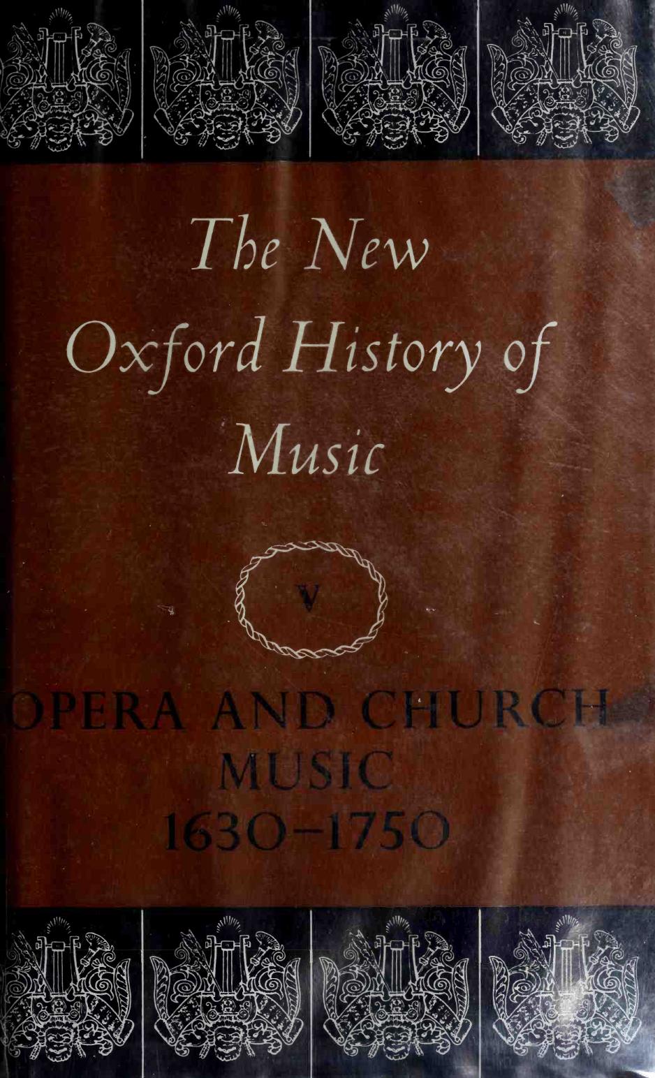 Opera and Church Music, 1630-1750 by Lewis Anthony Fortune Nigel (eds.)