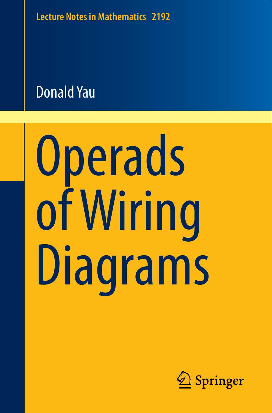 Operads of Wiring Diagrams by Donald Yau