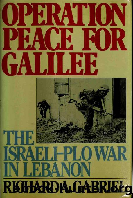 Operation peace for Galilee by Richard A. Gabriel