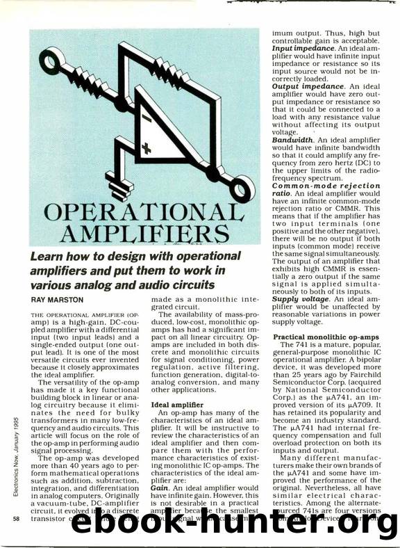 Operational Amplifiers by Unknown