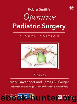 Operative Pediatric Surgery by Davenport Mark; Geiger James D.;
