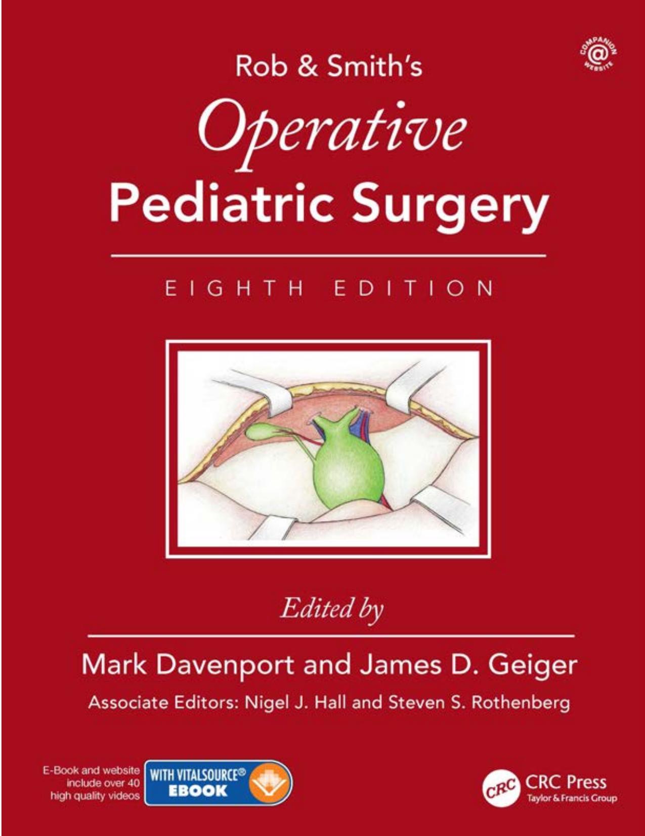 Operative Pediatric Surgery by Marka Davenport James D. Geiger