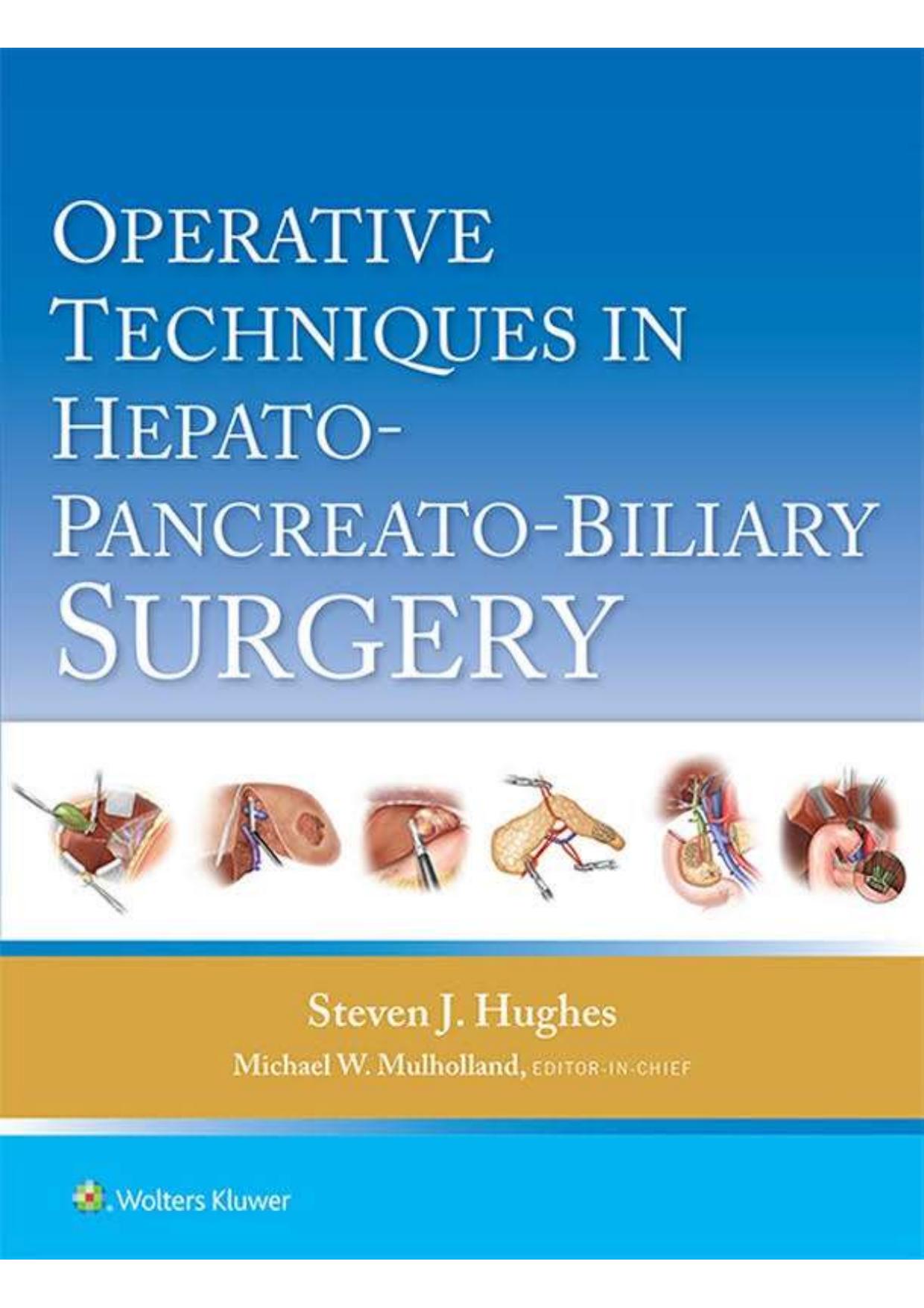 Operative Techniques in Hepato-Pancreato-Biliary Surgery by Steven J. Hughes