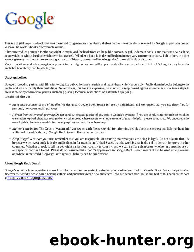 Operator's manual by United States. Dept. of the Army