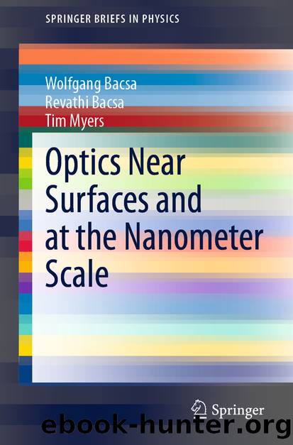 Optics Near Surfaces and at the Nanometer Scale by Wolfgang Bacsa & Revathi Bacsa & Tim Myers