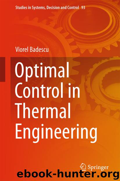 Optimal Control in Thermal Engineering by Viorel Badescu