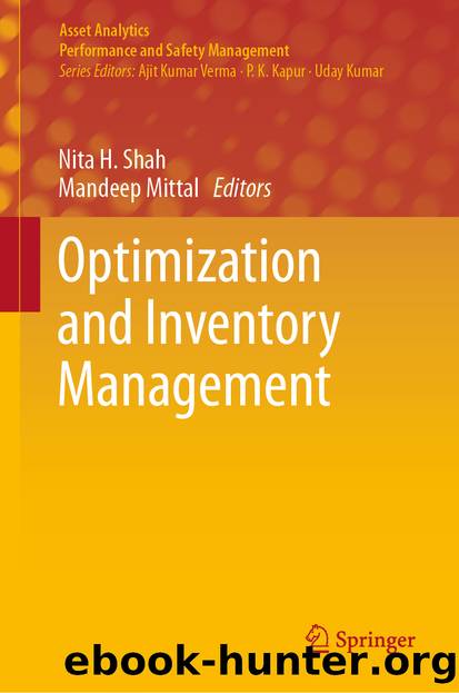 Optimization and Inventory Management by Unknown