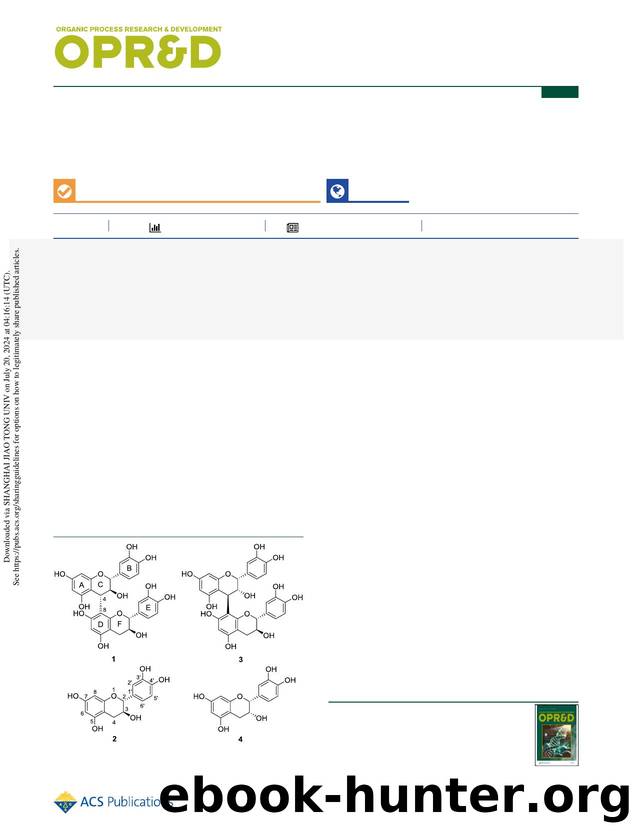 Optimization for the Preparation of Procyanidin B3: Strategy for Gram-Scale and Stereoselective Formation of 4,8-Interflavan Bonds by Heyanhao Zhang Jintao He Rongqian Cheng Huanren Yan Mei-Lin Tang & Jun Chang