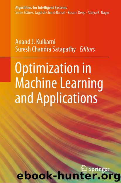 Optimization in Machine Learning and Applications by Unknown