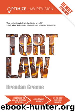 Optimize Tort Law by Greene Brendan