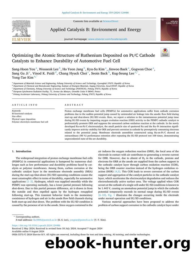 Optimizing the Atomic Structure of Ruthenium Deposited on PtC Cathode Catalysts to Enhance Durability of Automotive Fuel Cell by unknow