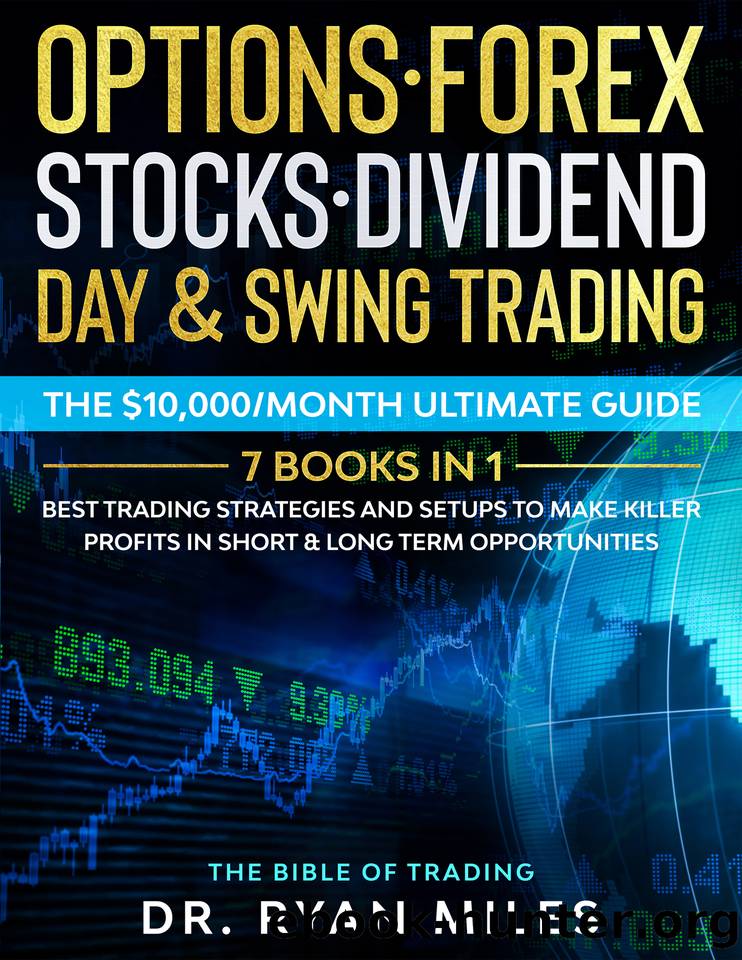 Options, Forex, Stocks, Dividend, Day & Swing Trading: THE BIBLE (7 Books in 1) - Best Trading Strategies and Setups to make Killer Profits in short & long term Opportunities by Miles Dr. Ryan