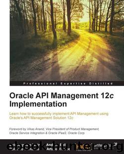 Oracle API Management 12c Implementation by Weir Luis Augusto & Bell Andrew & Carrasco Rolando & Viveros Arturo