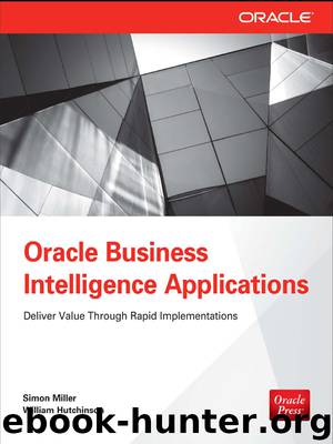 Oracle Business Intelligence Applications: Deliver Value Through Rapid Implementations by Miller Simon & Hutchinson William