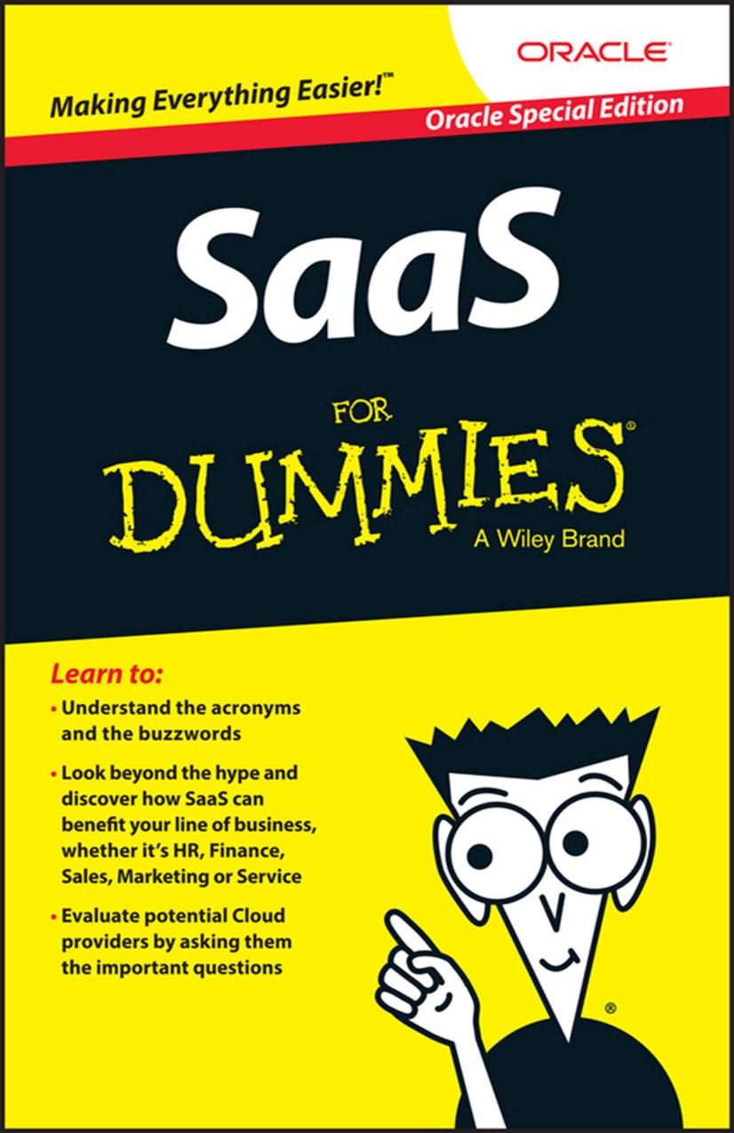 Oracle Edition by SaaS For Dummies