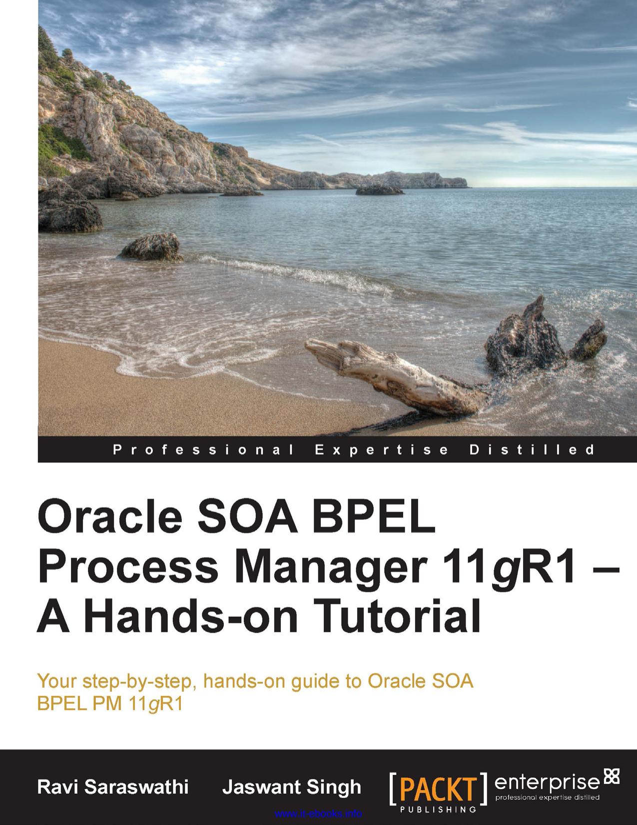Oracle SOA BPEL Process Manager 11gR1 - A Hands-on Tutorial: Your step-by-step, hands-on guide to Oracle SOA BPEL PM 11gR1 by Ravi Saraswathi Jaswant Singh