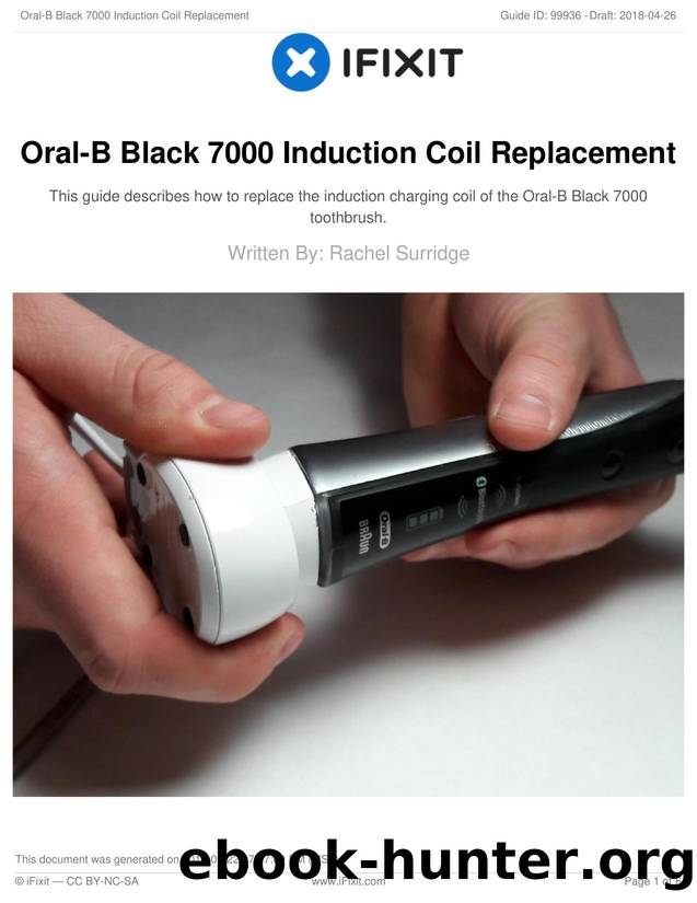 Oral-B Black 7000 Induction Coil Replacement by Unknown