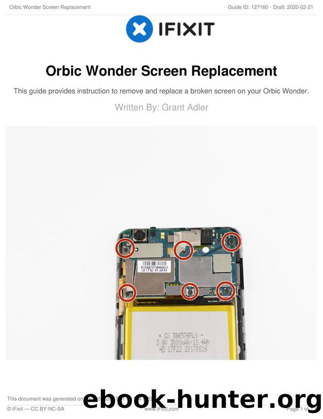 Orbic Wonder Screen Replacement by Unknown