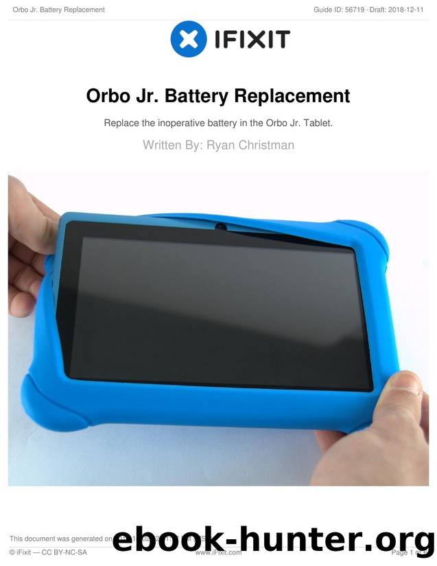 Orbo Jr. Battery Replacement by Unknown