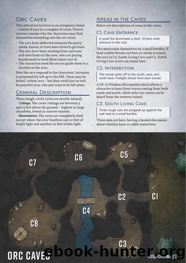 Orc Caves Hero by Unknown