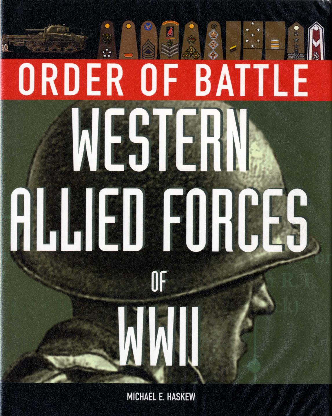 Order of Battle: Western Allied Forces of WWII by Unknow