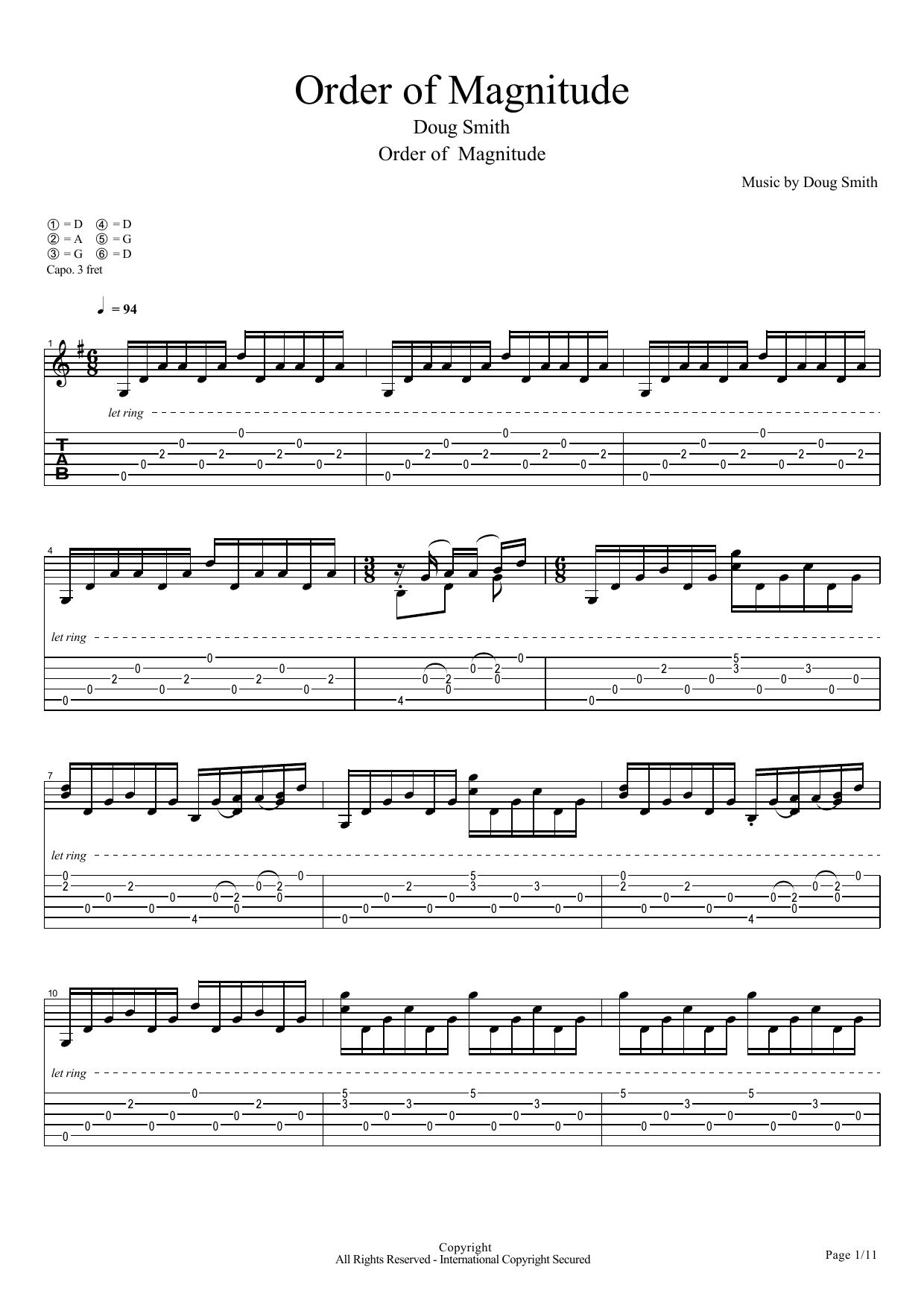 Order of Magnitude by Guitar: Daveli