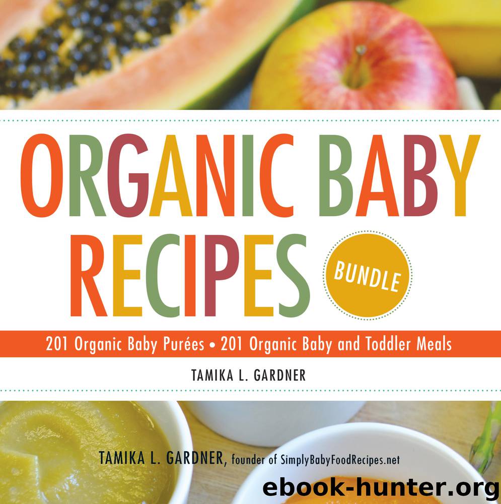 Organic Baby Recipes Bundle by Tamika L Gardner