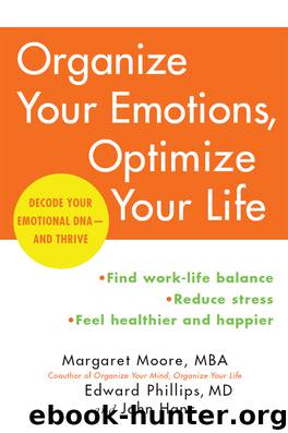Organize Your Emotions, Optimize Your Life: Decode Your Emotional DNA-and Thrive by Margaret Moore Edward Phillips John Hanc
