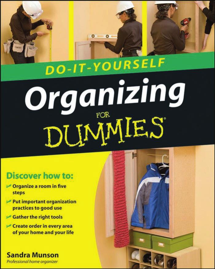 Organizing Do-It-Yourself For Dummies by Sandra Munson