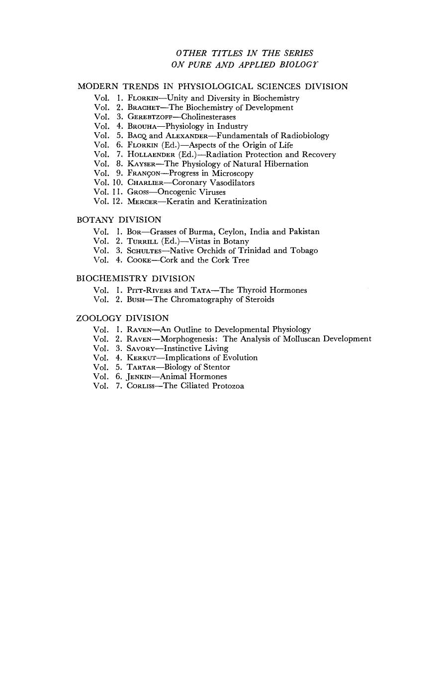 Organophosphorus Poisons. Anticholinesterases and Related Compounds by D. F. Heath P. Alexander and Z. M. Bacq (Auth.)