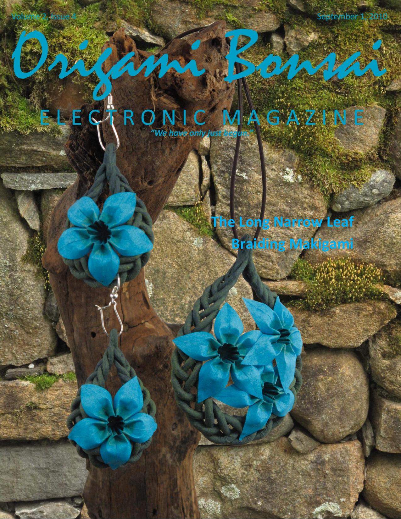 Origami Bonsai Electronic Magazine Vol 2 Issue4 by ben