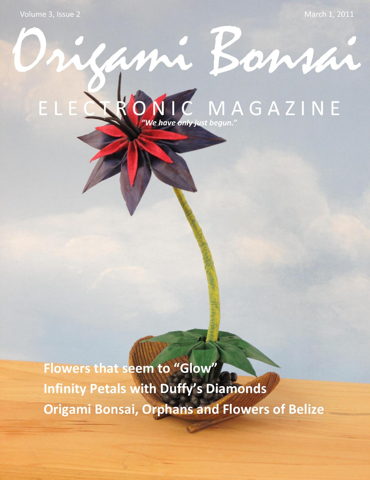 Origami Bonsai Electronic Magazine Vol 3 Issue2 by ben