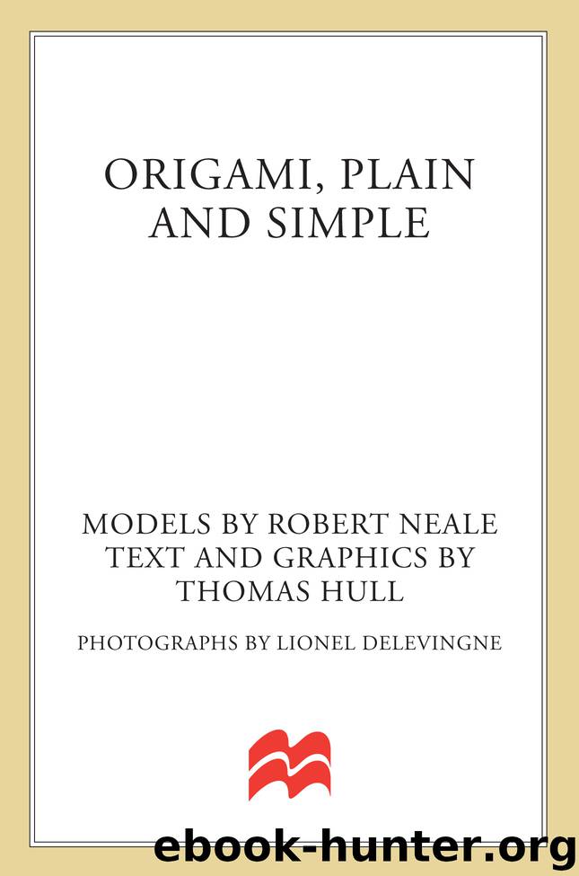 Origami, Plain and Simple by Robert Neale