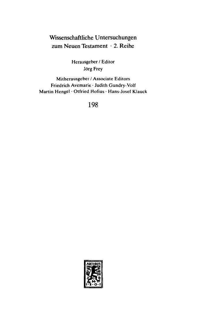 Origin of Evil Spirits: The Reception of Genesis 6:1-4 in Early Jewish Literature (Wissenschaftliche Untersuchungen Zum Neuen Testament) by Archie T. Wright
