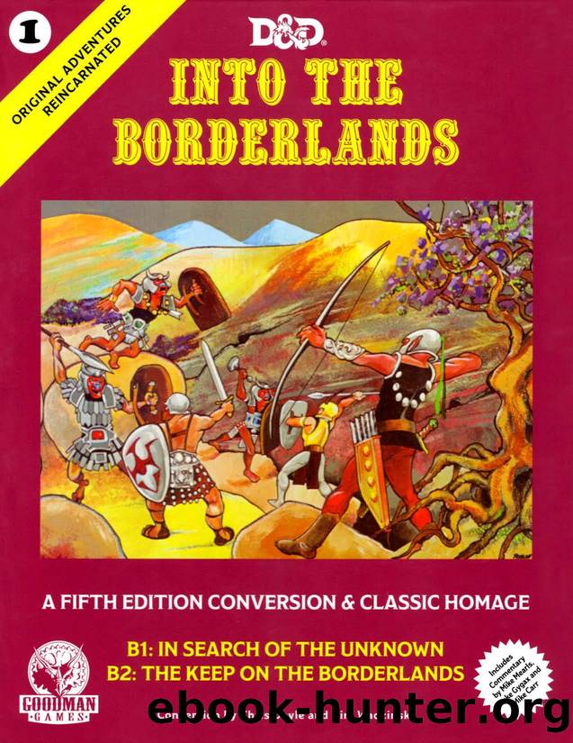 Original Adventures Reincarnated #1 by Into the Borderlands