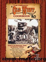 Original Old West Cook Book by Unknown