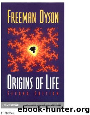 Origins of Life by Freeman Dyson