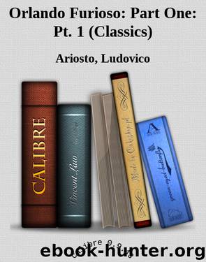 Orlando Furioso: Part One: Pt. 1 (Classics) by Ariosto Ludovico