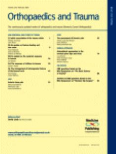 Orthopaedics and Trauma. Volume 23 (2009) by D Limb (Editor-in-Chief) Elsevier