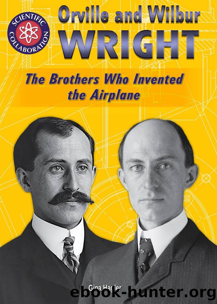 Orville and Wilbur Wright by Gina Hagler